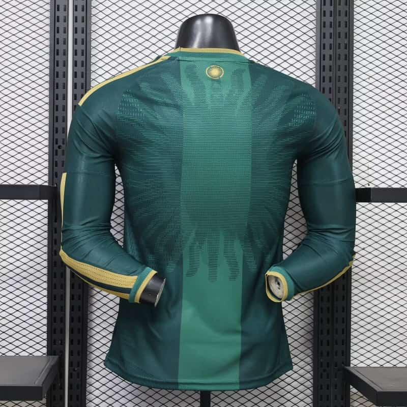 AAA(Thailand) Argentina 2026 MESSI Special Goalkeeper Green Long Soccer Jersey (Player)
