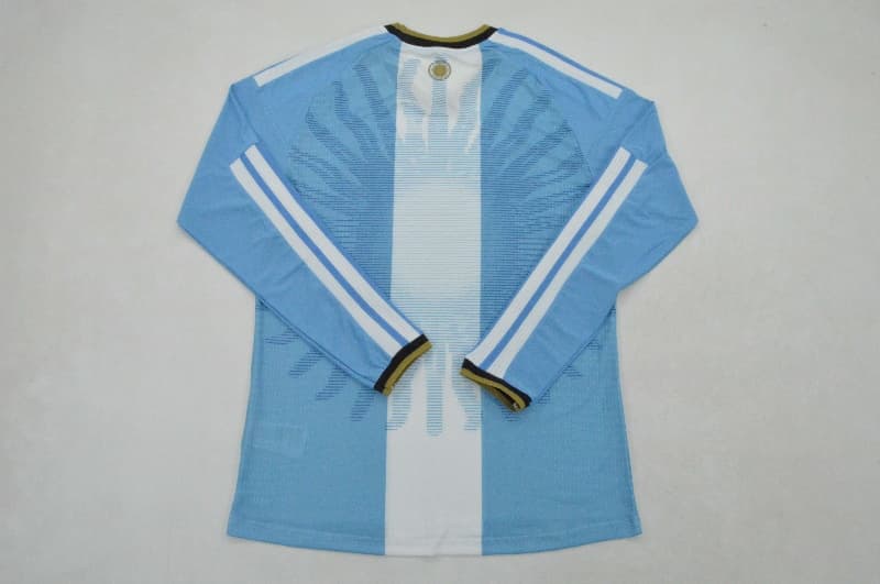 AAA(Thailand) Argentina 2026 MESSI Special Long Sleeve Soccer Jersey (Player)