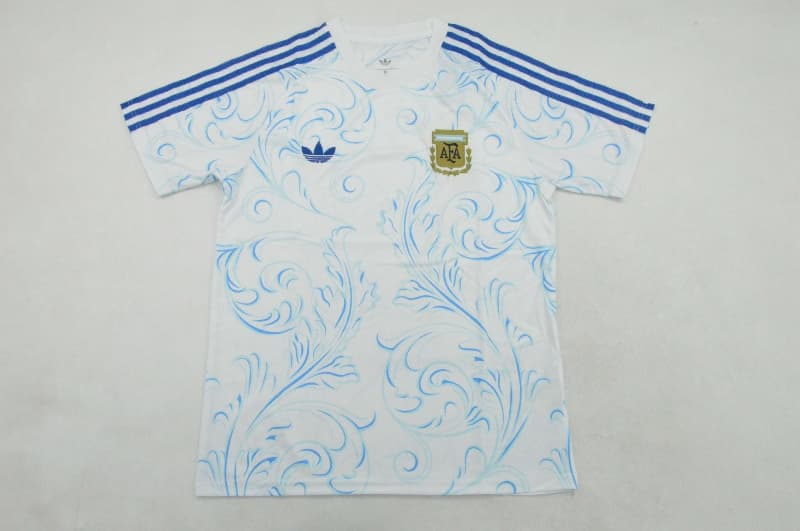 AAA(Thailand) Argentina 2026 White Soccer Jersey 02