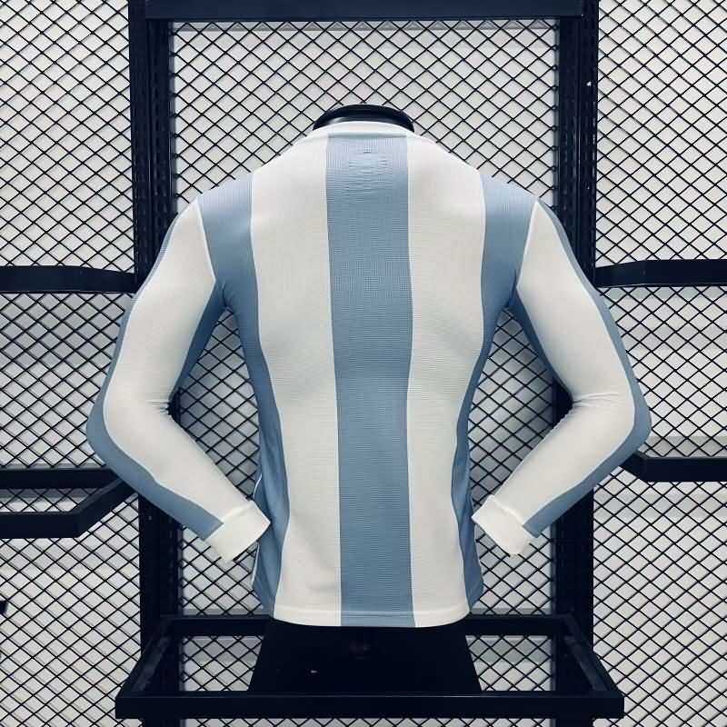 AAA(Thailand) Argentina 50th Anniversary Long Sleeve Soccer Jersey (Player)