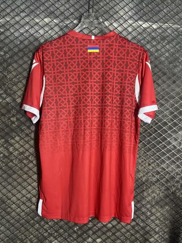 AAA(Thailand) Armenia 2024 Red Soccer Jersey