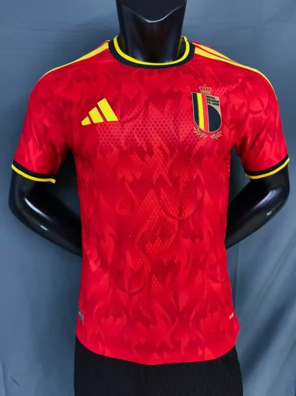 AAA(Thailand) Belgium 2025 Home Soccer Jersey (Player) AAA(Thailand) Belgium 2025 Home Soccer Jersey (Player)