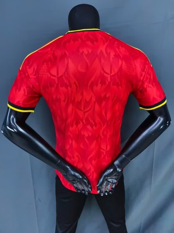 AAA(Thailand) Belgium 2025 Home Soccer Jersey (Player)