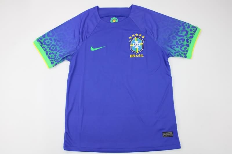 AAA(Thailand) Brazil 2022 World Cup Away Soccer Jersey