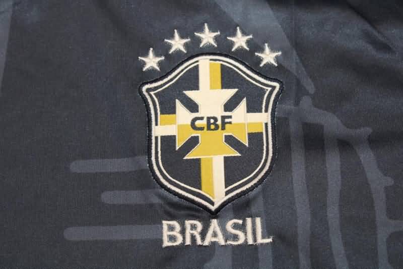 AAA(Thailand) Brazil 2022 Black Soccer Jersey