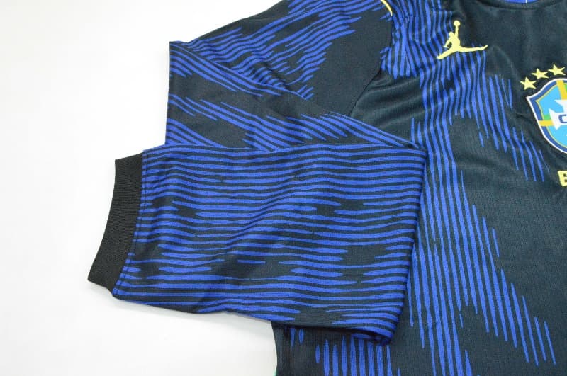 AAA(Thailand) Brazil 2026 World Cup Away Long Sleeve Soccer Jersey
