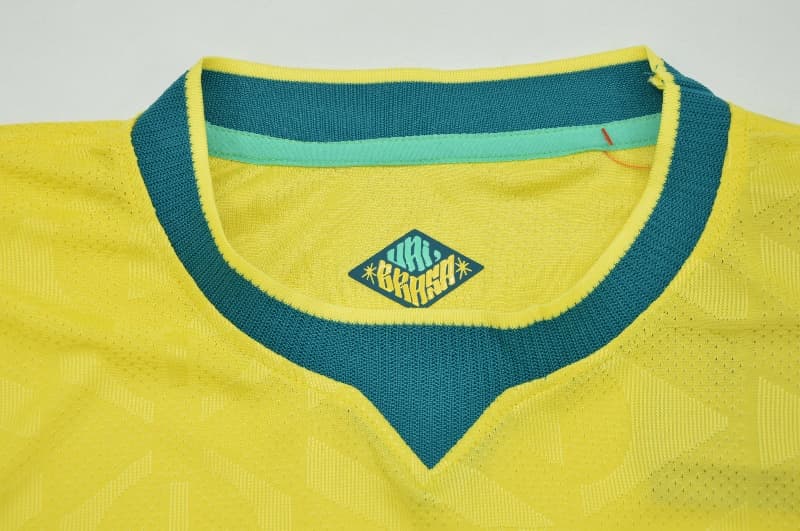AAA(Thailand) Brazil 2026 World Cup Home Soccer Jersey (Player)
