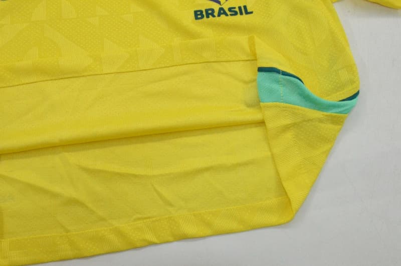 AAA(Thailand) Brazil 2026 Home Women Cropped Soccer Jersey (Player)