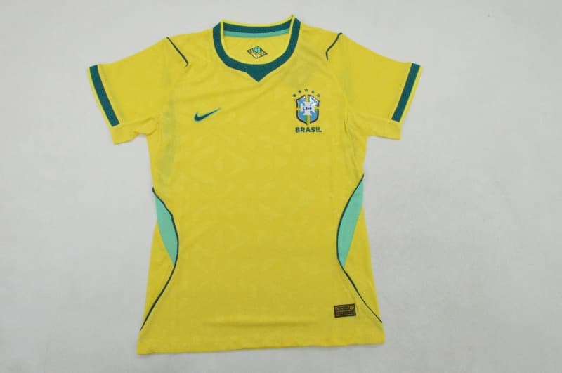 AAA(Thailand) Brazil 2026 Home Women Soccer Jersey (Player) AAA(Thailand) Brazil 2026 Home Women Soccer Jersey (Player)