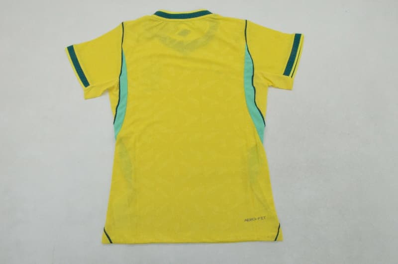 AAA(Thailand) Brazil 2026 Home Women Soccer Jersey (Player)