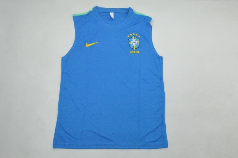 AAA(Thailand) Brazil 2026 Training Vest Soccer Jersey 06