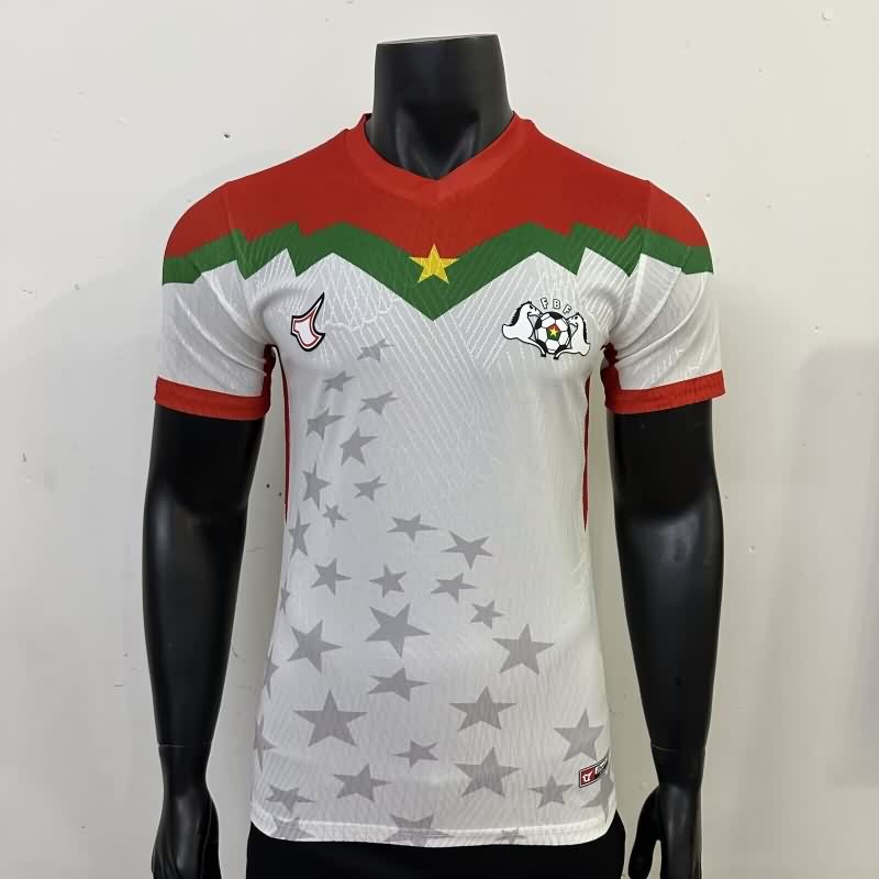 AAA(Thailand) Burkina Faso 2025 Away Soccer Jersey (Player) AAA(Thailand) Burkina Faso 2025 Away Soccer Jersey (Player)