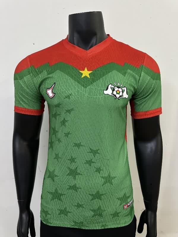 AAA(Thailand) Burkina Faso 2025 Home Soccer Jersey (Player) AAA(Thailand) Burkina Faso 2025 Home Soccer Jersey (Player)
