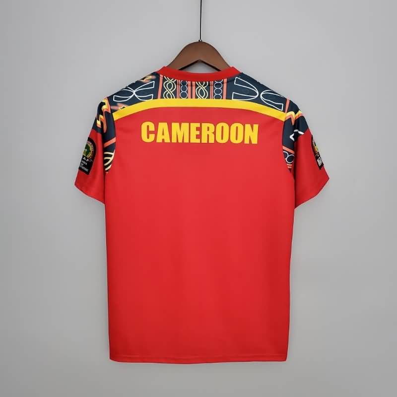 AAA(Thailand) Cameroon 2022 Red Soccer Jersey 03