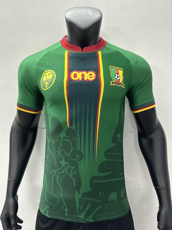AAA(Thailand) Cameroon 2023/24 Home Soccer Jersey (Player)