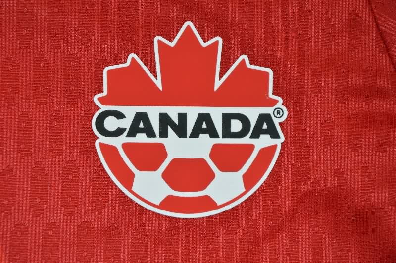 AAA(Thailand) Canada 2026 World Cup Home Soccer Jersey (Player)