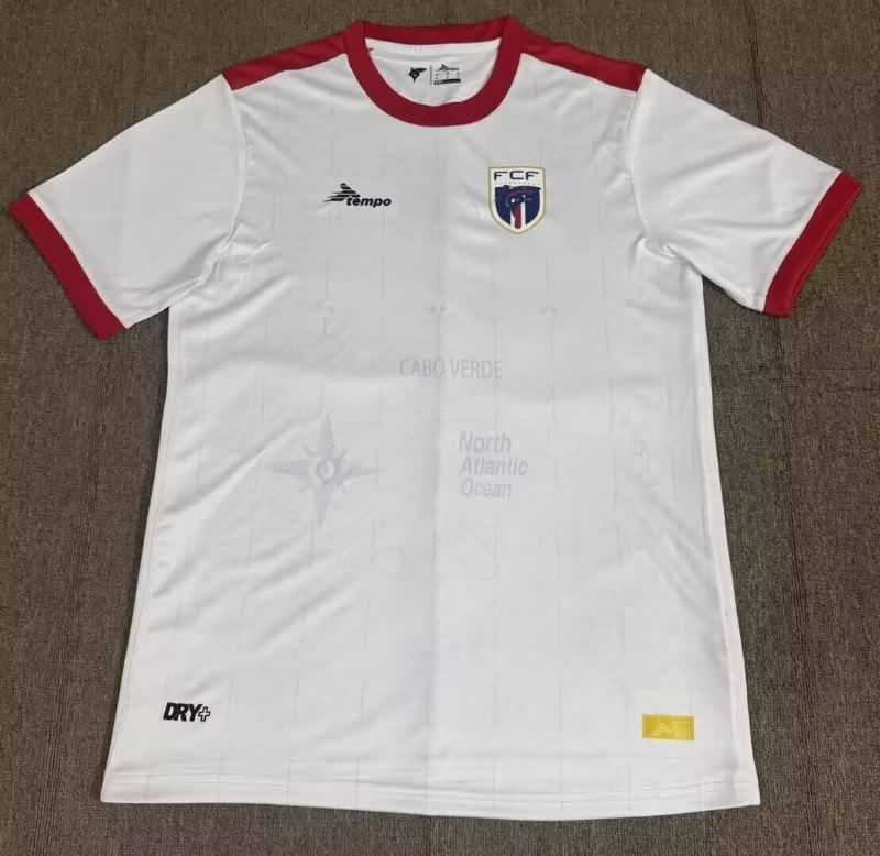 AAA(Thailand) Cape Verde 2025 Away Soccer Jersey AAA(Thailand) Cape Verde 2025 Away Soccer Jersey