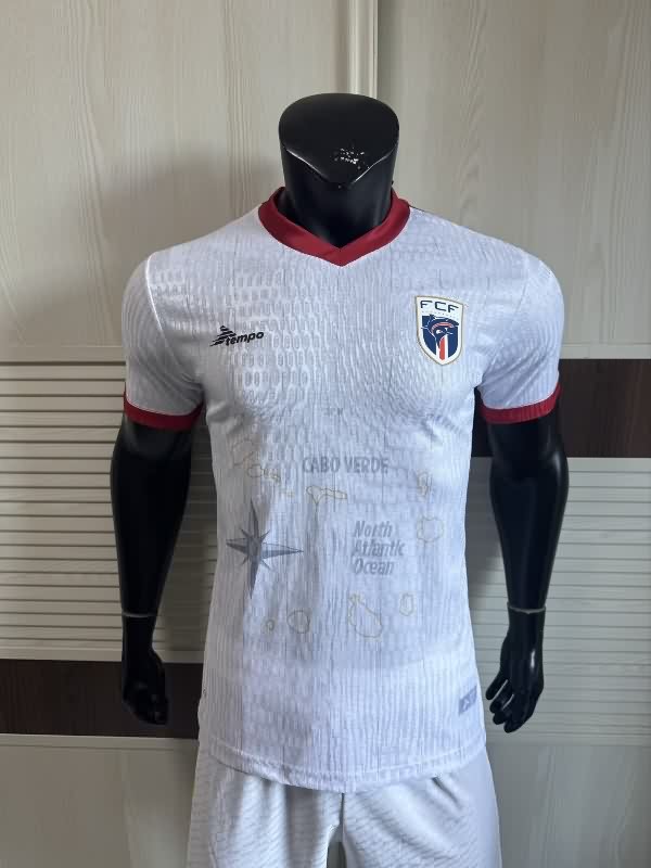 AAA(Thailand) Cape Verde 2025 Away Soccer Jersey (Player) AAA(Thailand) Cape Verde 2025 Away Soccer Jersey (Player)