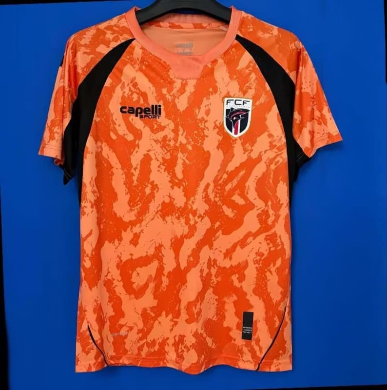 AAA(Thailand) Cape Verde 2026 Goalkeeper Orange Soccer Jersey