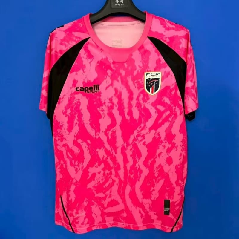 AAA(Thailand) Cape Verde 2026 Goalkeeper Pink Soccer Jersey AAA(Thailand) Cape Verde 2026 Goalkeeper Pink Soccer Jersey