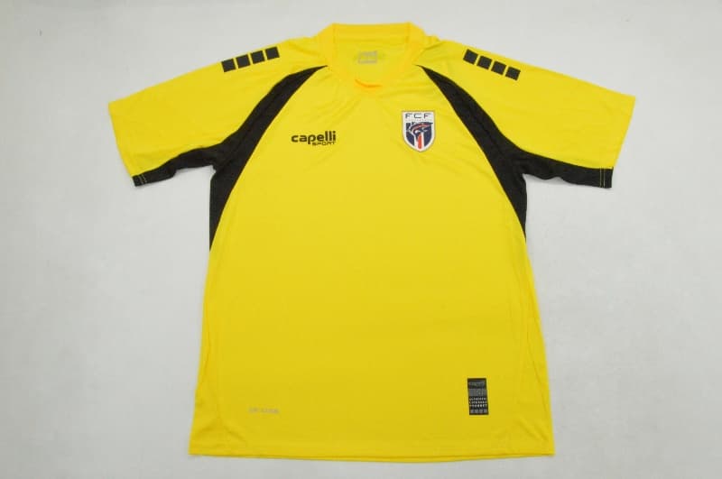 AAA(Thailand) Cape Verde 2026 Goalkeeper Yellow Soccer Jersey AAA(Thailand) Cape Verde 2026 Goalkeeper Yellow Soccer Jersey