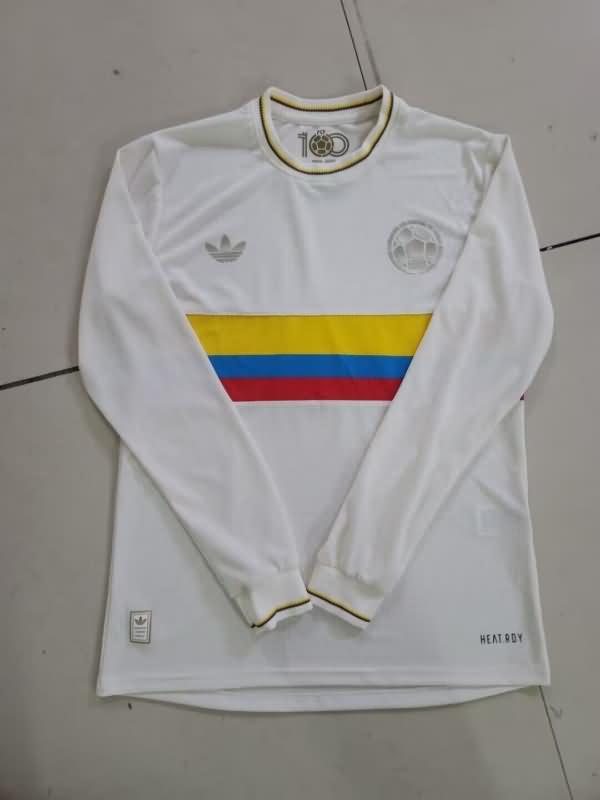 AAA(Thailand) Columbia 100th Anniversary Long Sleeve Soccer Jersey