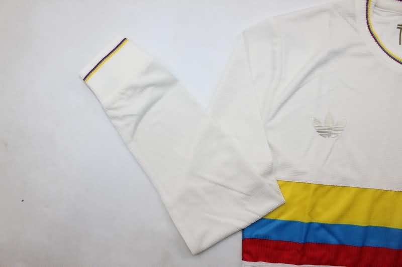 AAA(Thailand) Columbia 100th Anniversary Long Sleeve Soccer Jersey