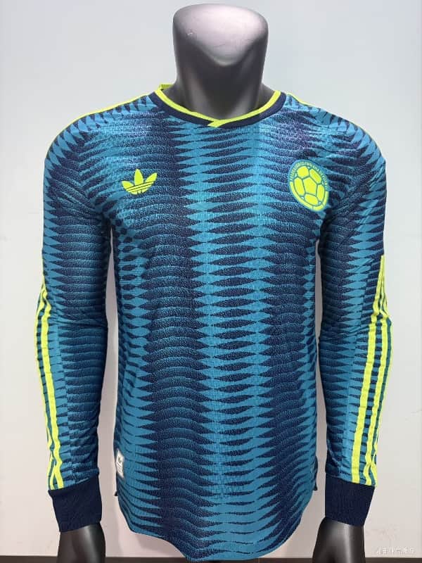 AAA(Thailand) Columbia 2026 World Cup Away Long Sleeve Soccer Jersey (Player) AAA(Thailand) Columbia 2026 World Cup Away Long Sleeve Soccer Jersey (Player)