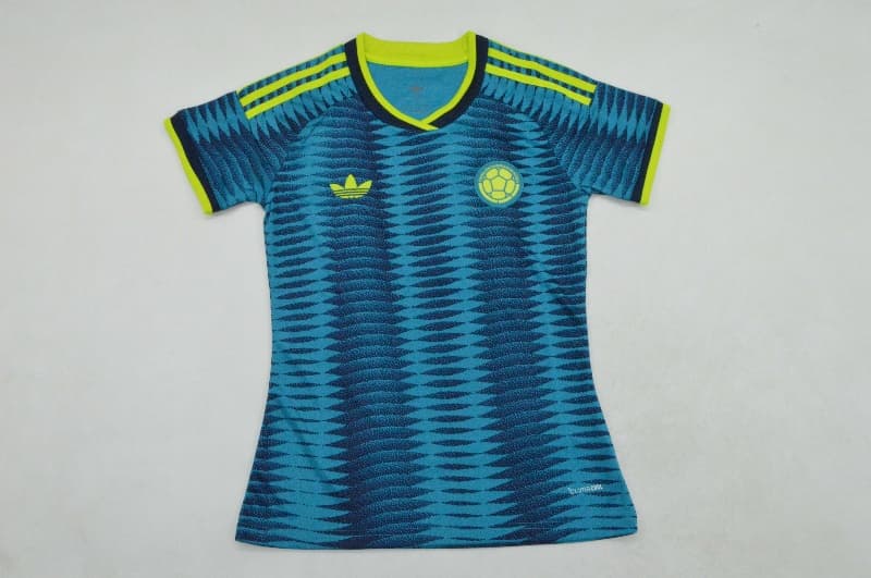AAA(Thailand) Columbia 2026 World Cup Away Women Soccer Jersey AAA(Thailand) Columbia 2026 World Cup Away Women Soccer Jersey