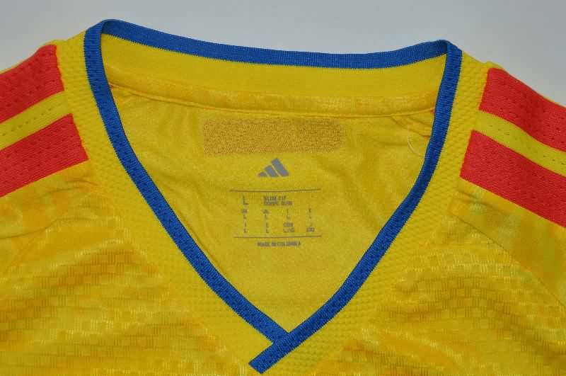 AAA(Thailand) Columbia 2026 World Cup Home Women Soccer Jersey (Player)