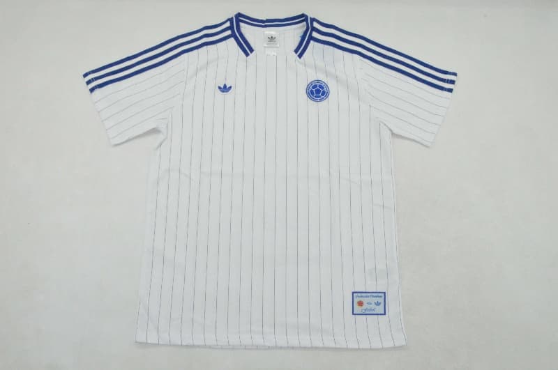 AAA(Thailand) Columbia 2026 White Soccer Jersey