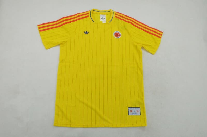 AAA(Thailand) Columbia 2026 Yellow Soccer Jersey