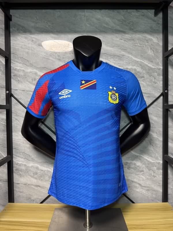 AAA(Thailand) Congo 2025 Home Soccer Jersey (Player) AAA(Thailand) Congo 2025 Home Soccer Jersey (Player)