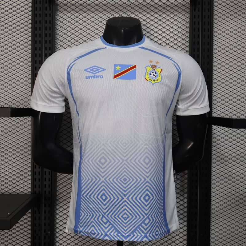 AAA(Thailand) Congo 2026 White Soccer Jersey (Player) AAA(Thailand) Congo 2026 White Soccer Jersey (Player)