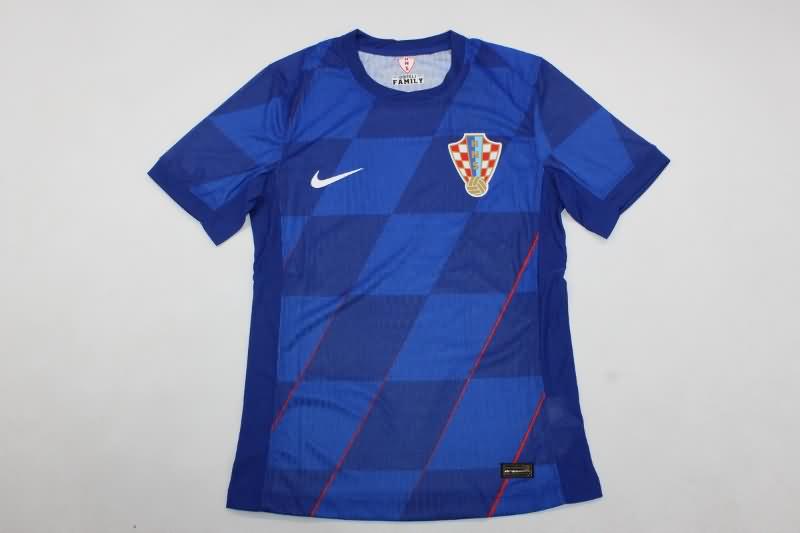AAA(Thailand) Croatia 2024 Away Soccer Jersey (Player)