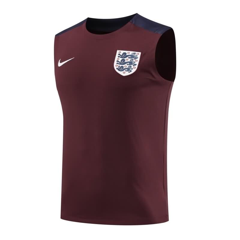 AAA(Thailand) England 2024 Training Vest Soccer Jersey 03