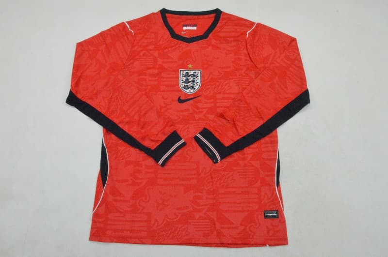 AAA(Thailand) England 2026 World Cup Away Long Sleeve Soccer Jersey