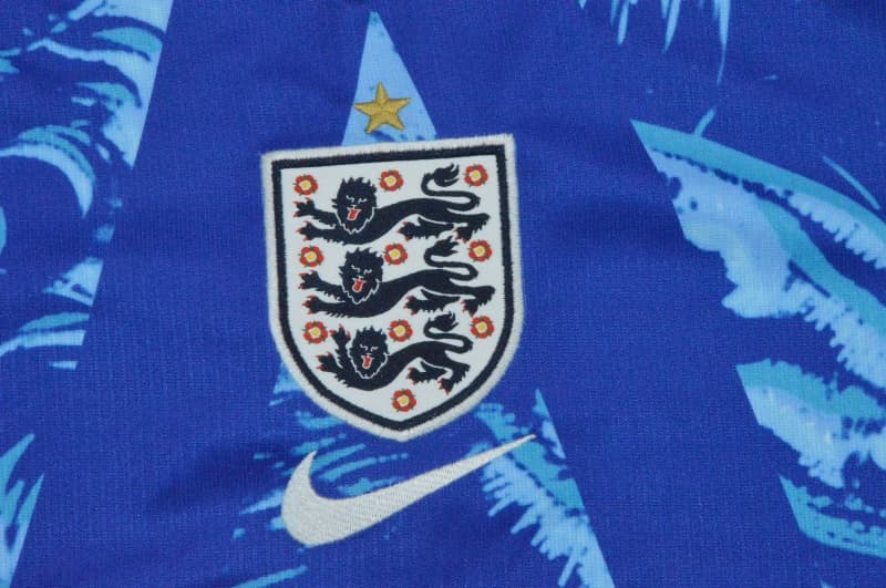 AAA(Thailand) England 2026 Goalkeeper Blue Soccer Jersey