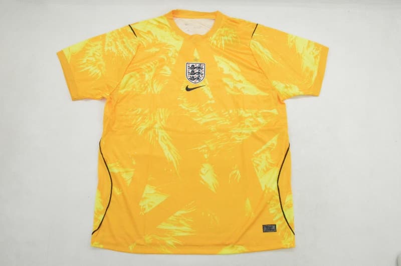 AAA(Thailand) England 2026 Goalkeeper Yellow Soccer Jersey