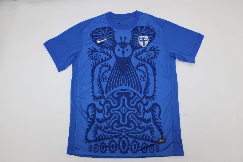 AAA(Thailand) Finland 2025 Away Soccer Jersey AAA(Thailand) Finland 2025 Away Soccer Jersey