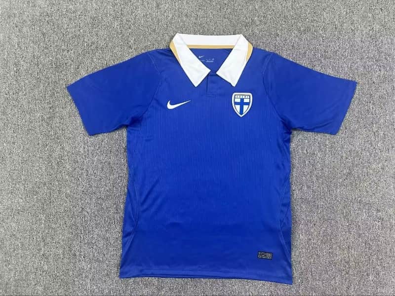 AAA(Thailand) Finland 2026 Away Soccer Jersey AAA(Thailand) Finland 2026 Away Soccer Jersey