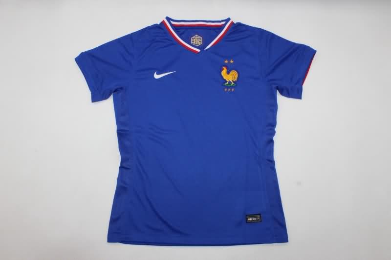 AAA(Thailand) France 2024 Home Women Soccer Jersey