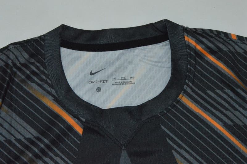 AAA(Thailand) France 2026 Goalkeeper Black Soccer Jersey 02