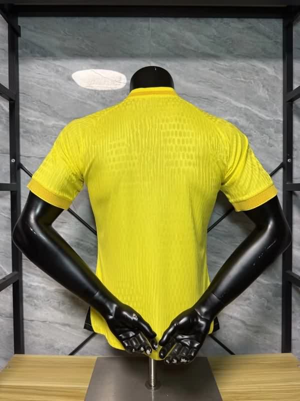 AAA(Thailand) Gabon 2026 Yellow Soccer Jersey (Player)