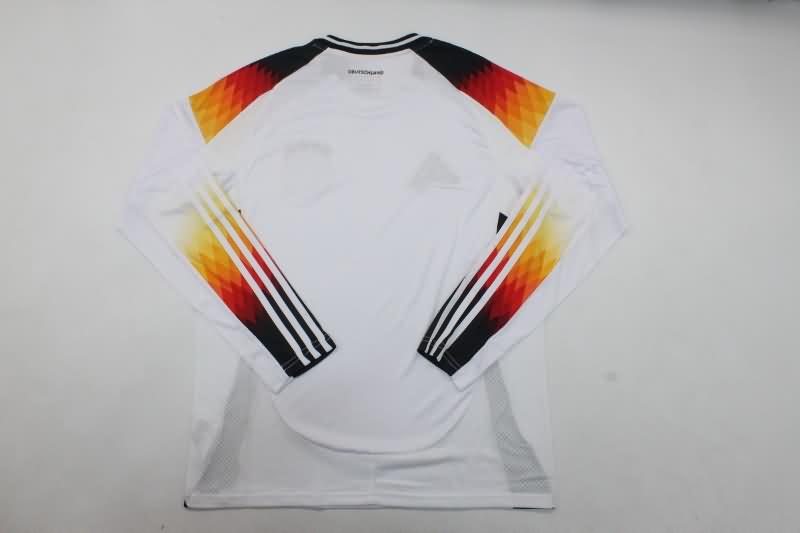 AAA(Thailand) Germany 2024 Home Long Sleeve Soccer Jersey