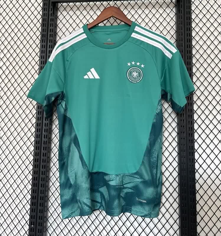 AAA(Thailand) Germany 2026 World Cup Goalkeeper Green Soccer Jersey AAA(Thailand) Germany 2026 World Cup Goalkeeper Green Soccer Jersey