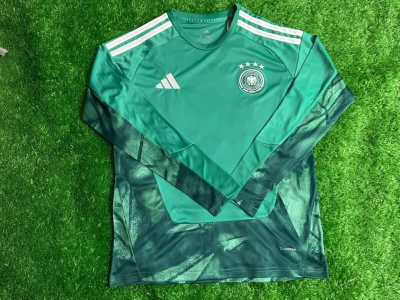 AAA(Thailand) Germany 2026 World Cup Goalkeeper Green Long Sleeve Soccer Jersey AAA(Thailand) Germany 2026 World Cup Goalkeeper Green Long Sleeve Soccer Jersey