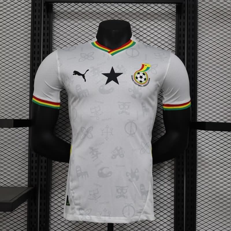 AAA(Thailand) Ghana 2025 Home Soccer Jersey (Player)