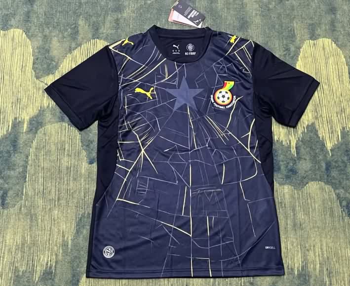 AAA(Thailand) Ghana 2026 Goalkeeper Black Soccer Jersey AAA(Thailand) Ghana 2026 Goalkeeper Black Soccer Jersey