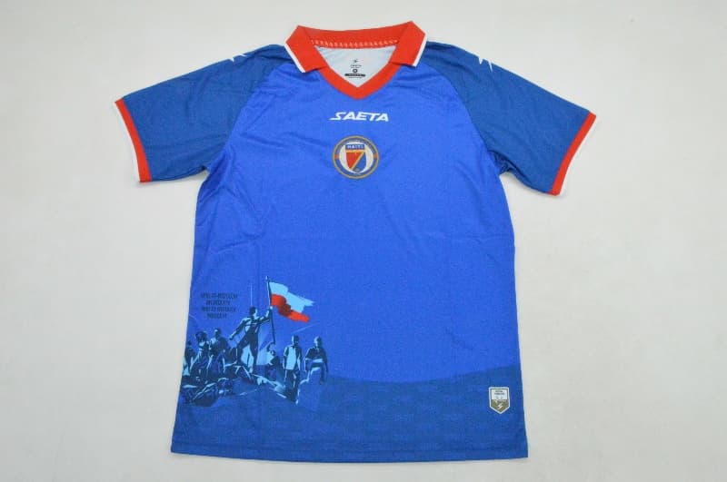AAA(Thailand) Haiti 2026 World Cup Home Soccer Jersey AAA(Thailand) Haiti 2026 World Cup Home Soccer Jersey